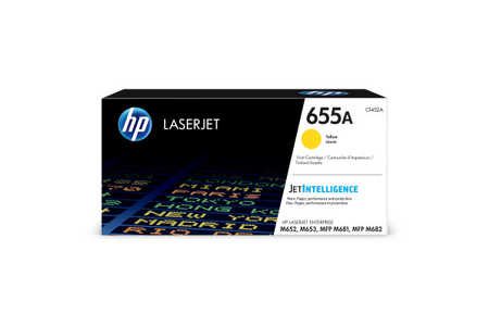 Hp, Original Tonerpatrone yellow HP No. 655A, CF452A