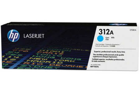 Hp, Original Tonerpatrone cyan HP No. 312A, CF381A