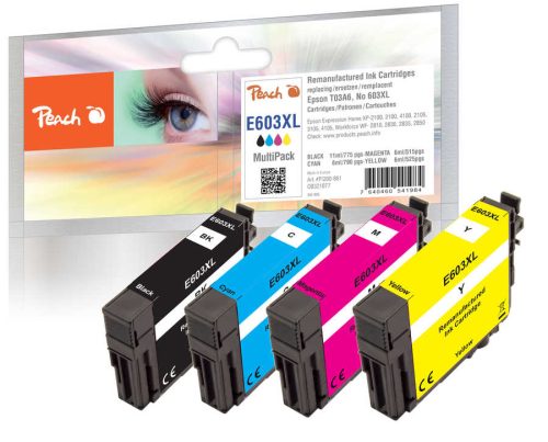Peach Tinte Spar Pack 321077 kompatibel zu Epson 603XL, refurbished
