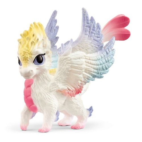 Schleich, Schleich Spielzeugfigur Bayala Regenbogen Babydrache