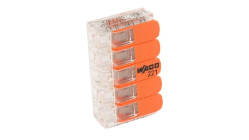 WAGO Verbindungsklemme COMPACT 5-fach