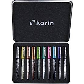 KARIN, KARIN Deco Brush Metallic 28Z1 Metall Box 10 St&uuml;ck