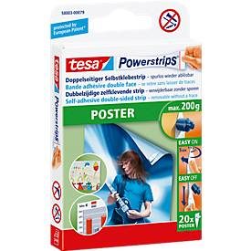 Tesa, tesa® Powerstrips® Poster Weiß POWERSTRIPS® tesa Inhalt: 1 Pckg.