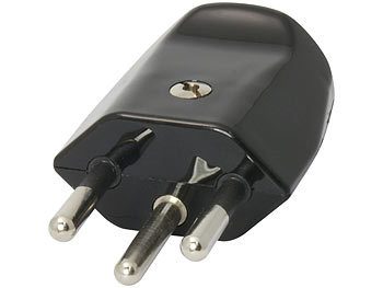Stecker Typ 12, schwarz