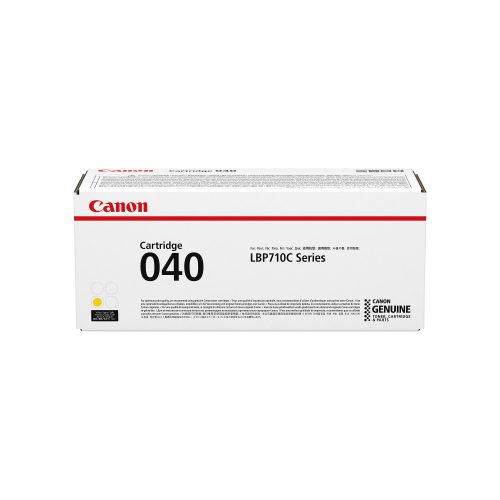 Original Tonerpatrone yellow Canon CRG-040 y, 0454C001