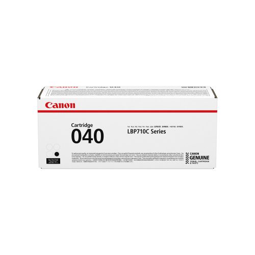 Original Tonerpatrone schwarz Canon CRG-040 bk, 0460C001