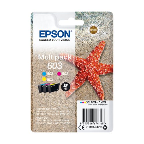 Epson, Epson Tinte 603 / C13T03U54010 C, M, Y