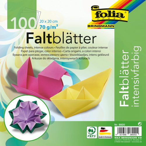 Folia Faltblätter 100 Stk.