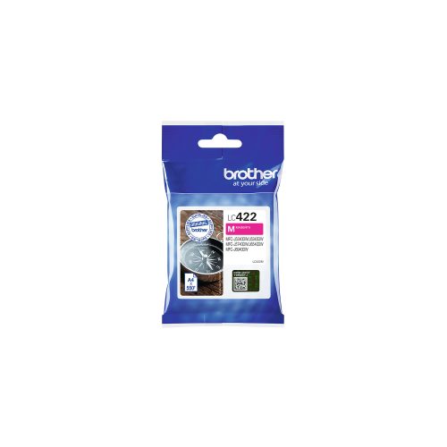 Brother, Brother Tintenpatrone, rot, LC-422M, (550 Seiten)