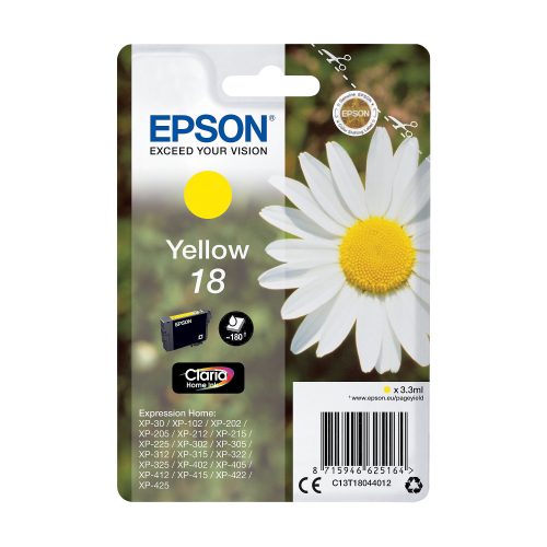 Epson T180440 yellow Tintenpatrone