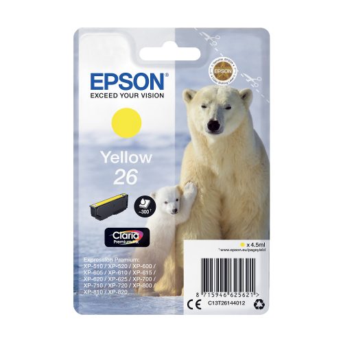 Epson T261440 yellow Tintenpatrone