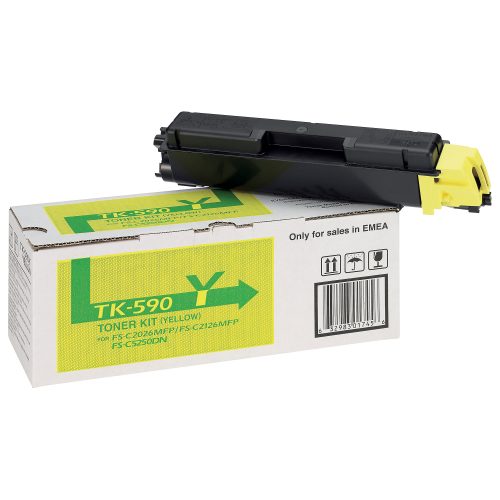 Kyocera, Original Tonerpatrone gelb Kyocera TK-590Y