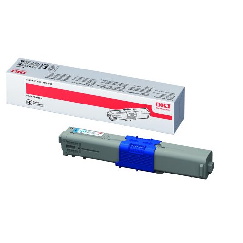 OKI Toner 44469724 cyan C510/530