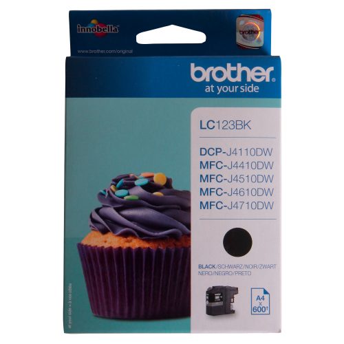 Brother Lc-123Bk Tintenpatrone schwarz