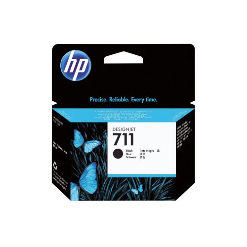 Hp, HP 711 Cz133A 80ml schwarz Tintenpatrone