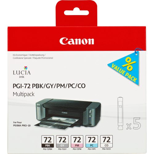 Canon, Canon Pgi-72 Multipack PBK / GY/ PM PC CO Tintenpatrone