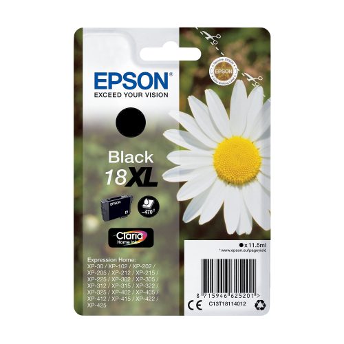 Epson T181140 HY schwarz für Xp30/405 Tintenpatrone