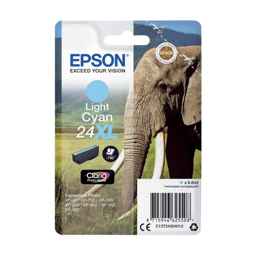 Epson 24Xl light cyan Tintenpatrone