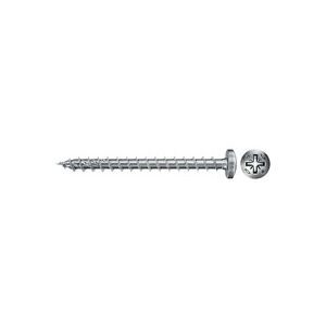 FISCHER, Fischer Power-Fast II 670445 Spanplattenschrauben 5 mm 30 mm Kreuzschlitz Pozidriv Stahl galvanisch verzinkt 200 St.