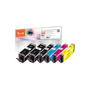 Peach, Peach Spar Pack Plus Tintenpatronen XXL kompatibel zu Canon PGI-580XXL, CLI-581XXL