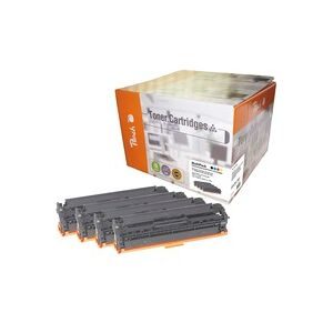 Peach, Peach Spar Pack Tonermodule kompatibel zu HP CB540, CB541, CB542, CB543