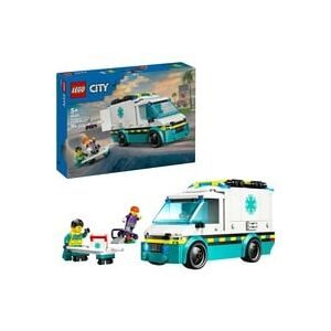 LEGO, 60451 City Rettungswagen, Konstruktionsspielzeug