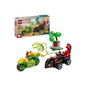 LEGO, 11198 Marvel Spidey und seine Super-Freunde Actionspaß mit Spin und Electro in ihren Dino-Flitzern, Konstruktionsspielzeug