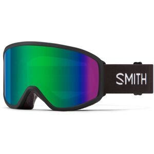 Smith, Smith REASON OTG Unisex-Skibrille Vollrand Monoscheibe Acetat-Gestell, Schwarz