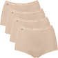 SLOGGI, sloggi – Maxi-Slip 4x hautfarben 42