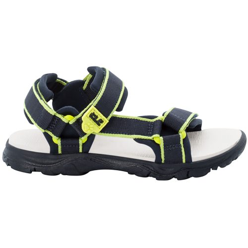 Jack Wolfskin, Jack Wolfskin Outdoor-Sandale Kinder Seven Seas 3 Kids 30 blau blue / lime