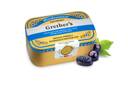 Hager Pharma GmbH Grether's Blackcurrant Silber zuckerfreie Pastillen