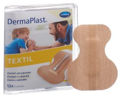 DermaPlast Fingerspitzenverband 5x6cm elastisch (12 Stück)