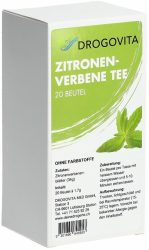 Drogovita Zitronenverbene Tee (20 Stück)