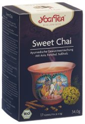 YOGI TEE, Yogi Tea Bio Tee Sweet Chai 17 Beutel