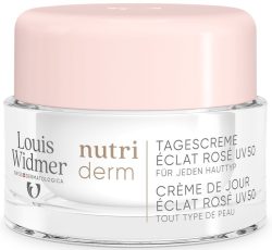 Louis Widmer Nutriderm Tagescreme Éclat Rosé UV50 50 ml mit Parfum