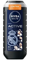 Nivea - Active Pure Real Madrid Pflegedusche, 250 ml
