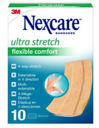 3M Pflaster Ultra Stretch Bands 6x10cm Flexible Comfort (10 Stück)