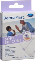 DermaPlast, DermaPlast Soft Silicone, 2 Grössen 8 Stück