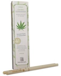 Biosun Hannahannah Ohrkerzen Cannabis (2 Paar)