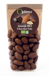 OPTIMYS Genuss Mandeln dunkle Schokolade Bio (150g)