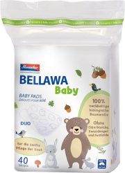 BELLAWA Baby Wattepads (40 Stück)