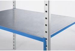 Stahlboden-Auflage für Rohrboden-Steckregal, VE 2 Stk BxT 1210 x 995 mm