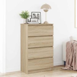 vidaXL Sideboard Sonoma-Eiche 60×35×98,5 cm Spanplatte