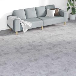 vidaXL PVC Laminat Dielen 5,26 m² 2 mm Zementgrau