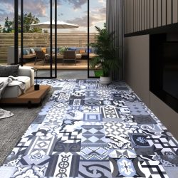 vidaXL PVC-Laminat-Dielen Selbstklebend 5,11 m² Buntes Muster