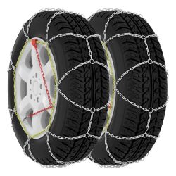 vidaXL Schneeketten für Autoreifen 2 Stk. 16 mm SUV 4x4 Größe 460