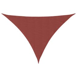 vidaXL, vidaXL Sonnensegel Oxford-Gewebe Dreieckig 4x4x5,8 m Terracotta-Rot