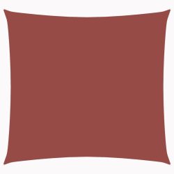 vidaXL, vidaXL Sonnensegel Oxford-Gewebe Quadratisch 4x4 m Terrakottarot