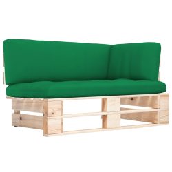vidaXL, vidaXL Garten-Paletten-Ecksofa Imprägniertes Kiefernholz