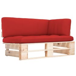 vidaXL, vidaXL Garten-Paletten-Ecksofa Imprägniertes Kiefernholz